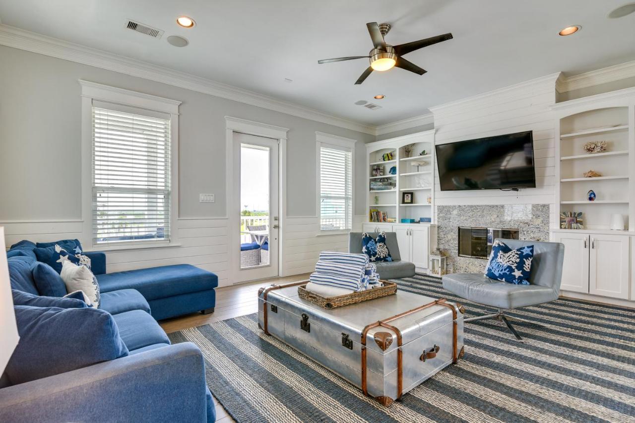 Galveston Beach House With 2 Decks - Walk To Ocean! Exterior foto