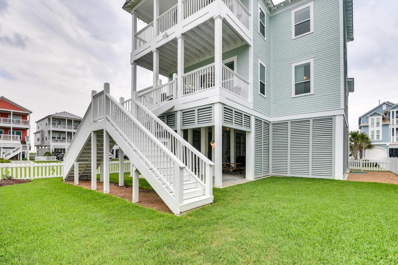 Galveston Beach House With 2 Decks - Walk To Ocean! Exterior foto